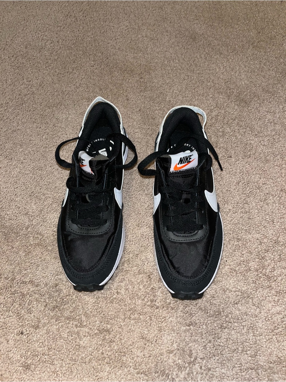 Nike kid waffle sneakers